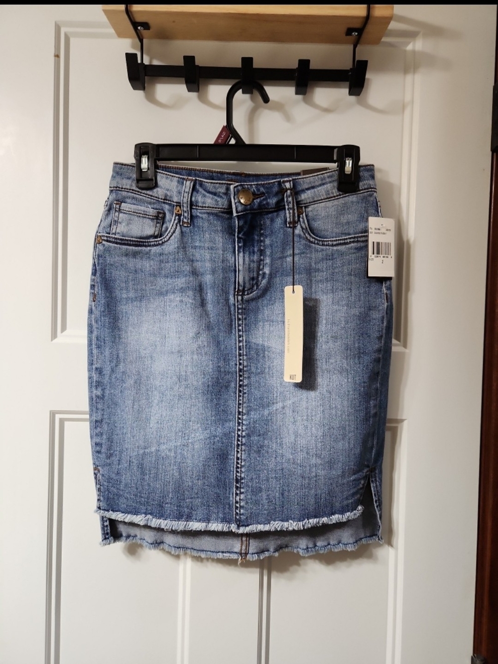 NWT KUT Connie Denim Skirt - 2